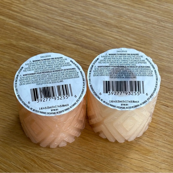 🐼 3/$25 two vanilla patchouli candles - Picture 2 of 2